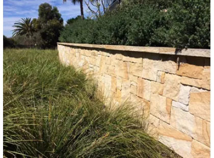 Beautiful Rainbow Sandstone Landscape Wall.