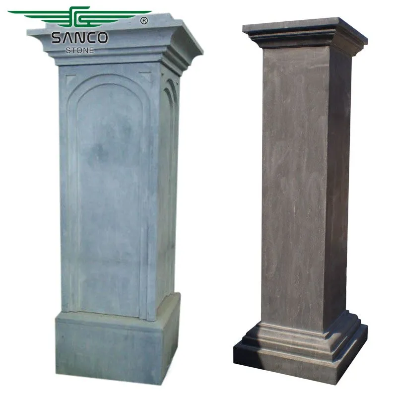 Victorian Bluestone Pillar, Stone Gate Post