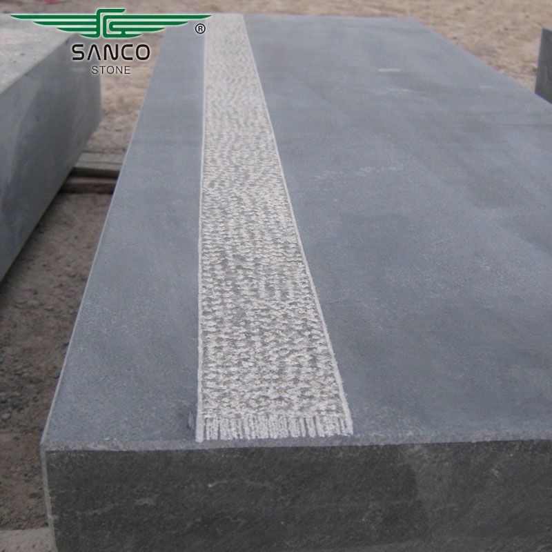 Honed Bluestone Steps with Anti-slip Strip