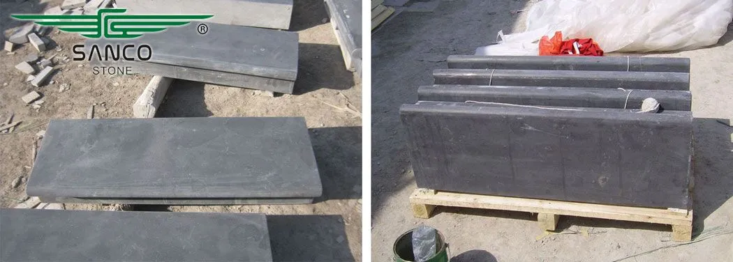 Classic Application of Bluestone Block Steps