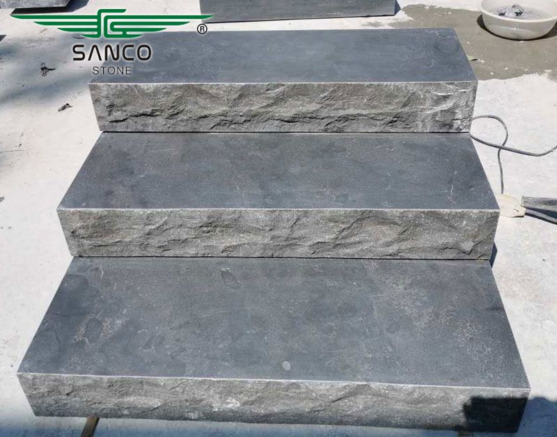 Europe Bluestone Treads Blue Limestone Steps