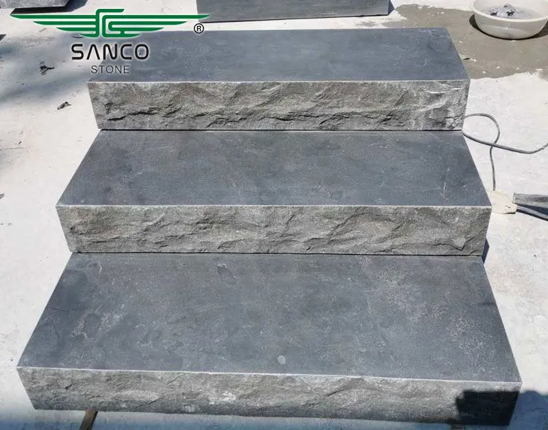 Europe Bluestone Treads Blue Limestone Steps