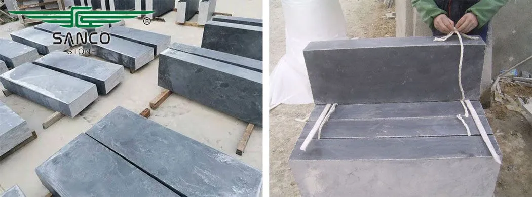 Classic Application of Bluestone Block Steps