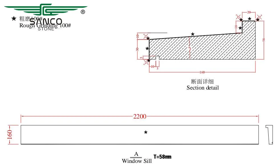 Bluestone Window Sills, Outside Sills, Thresholds