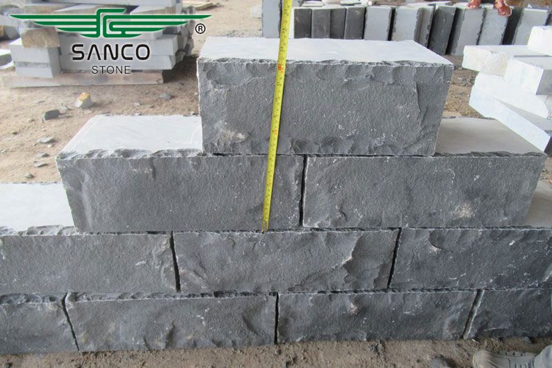 G654 Padang Dark Granite Wall Blocks