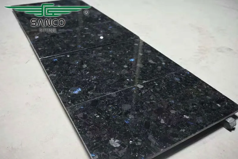 Authentic Natural Stone Volga Blue Granite Tiles