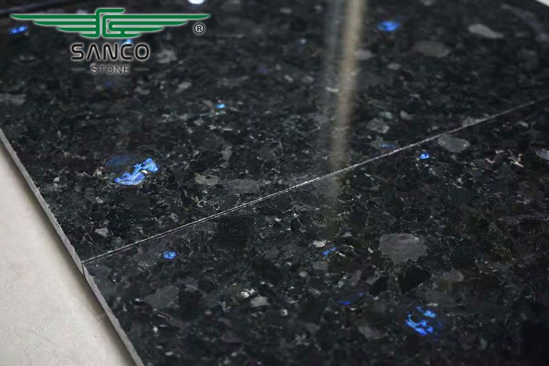 Authentic Natural Stone Volga Blue Granite Tiles