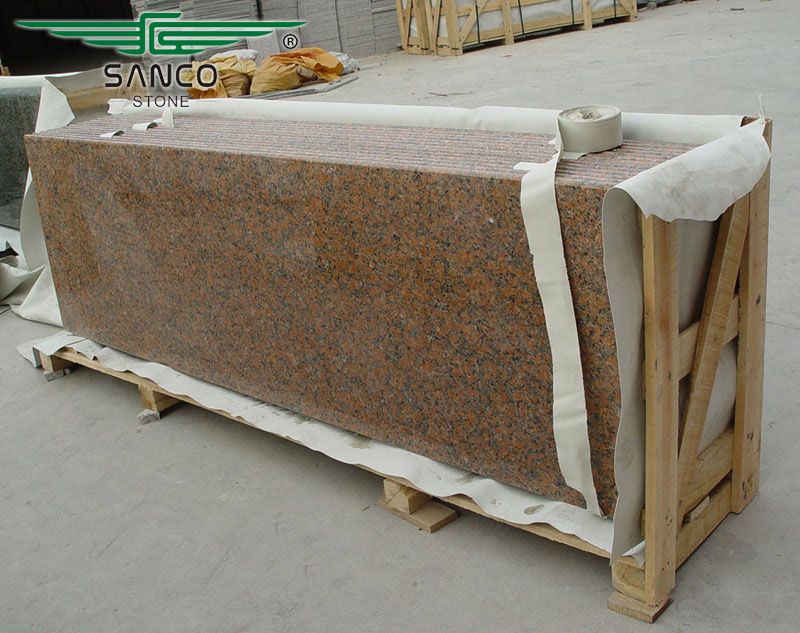 Maple Red Granite Countertops for Kitchen, Bathroom