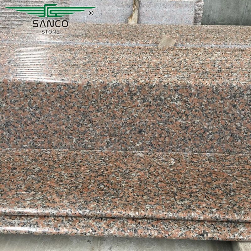 Maple Red Interior Granite Stairs