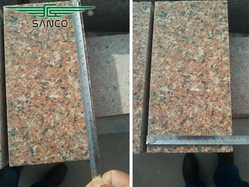 Red Granite Bricks Popular in Russia