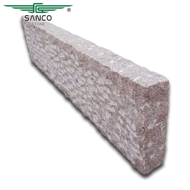 Red Granite Kerb Stones For Norway, Sweden