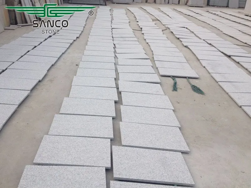 Diamond White Granite Floor Tiles for Outdoor