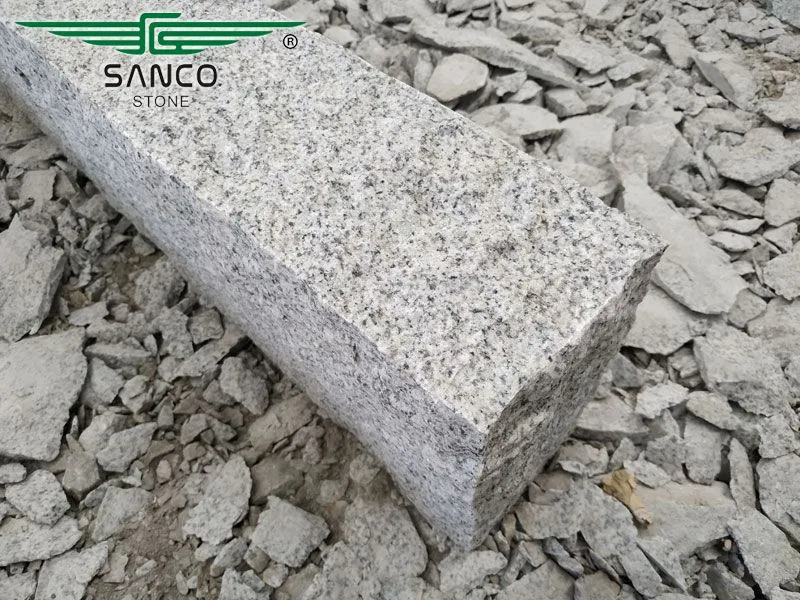 G603 Light Grey Granite Curb Stones