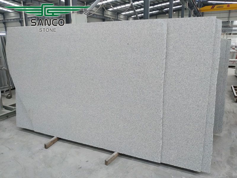 Light Grey Granite Gang Saw Slabs