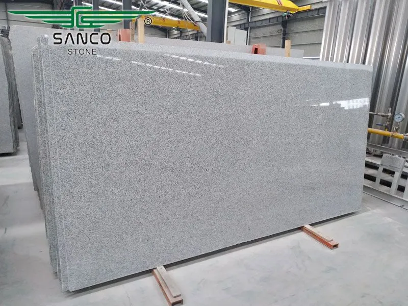 Light Grey Granite Gang Saw Slabs