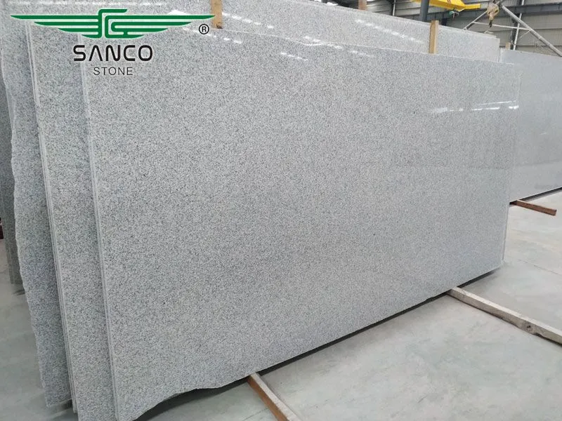 Light Grey Granite Gang Saw Slabs