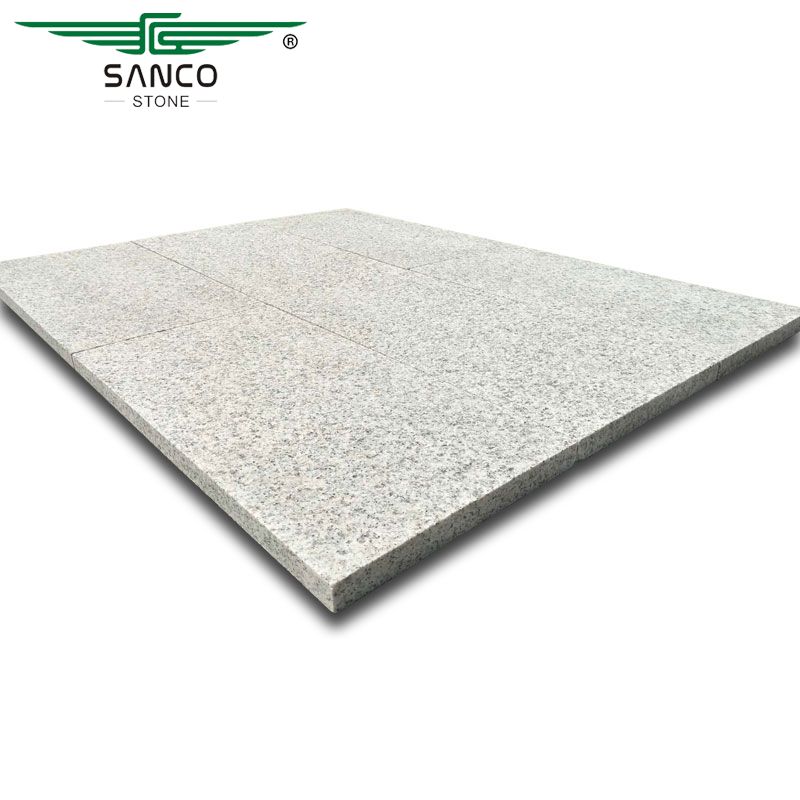 Royal White Granite Flamed Tiles