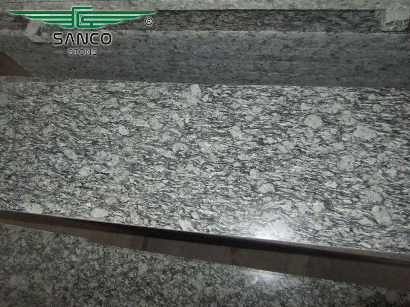 Spray White Granite