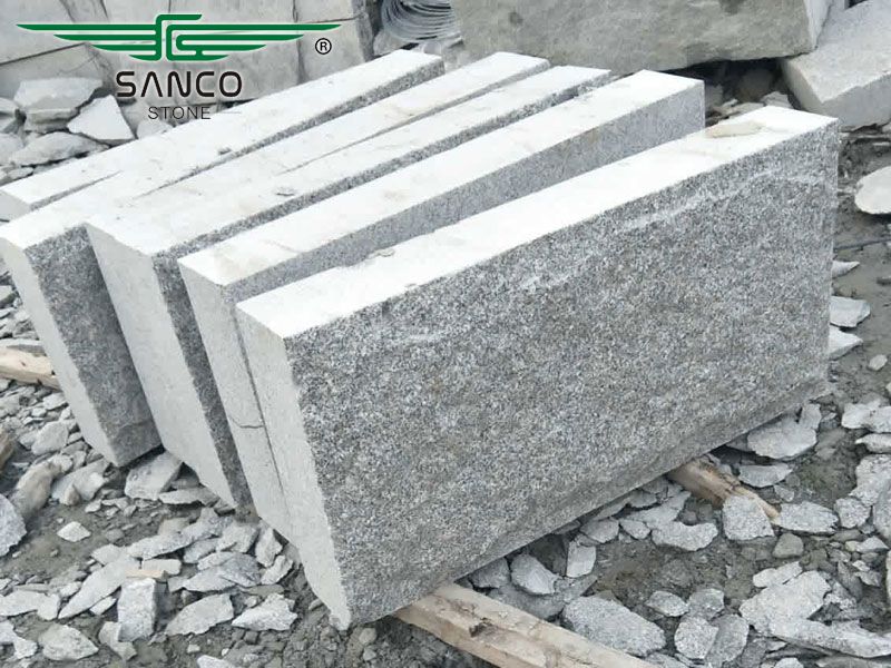 G654 Padang Dark Granite Wall Blocks