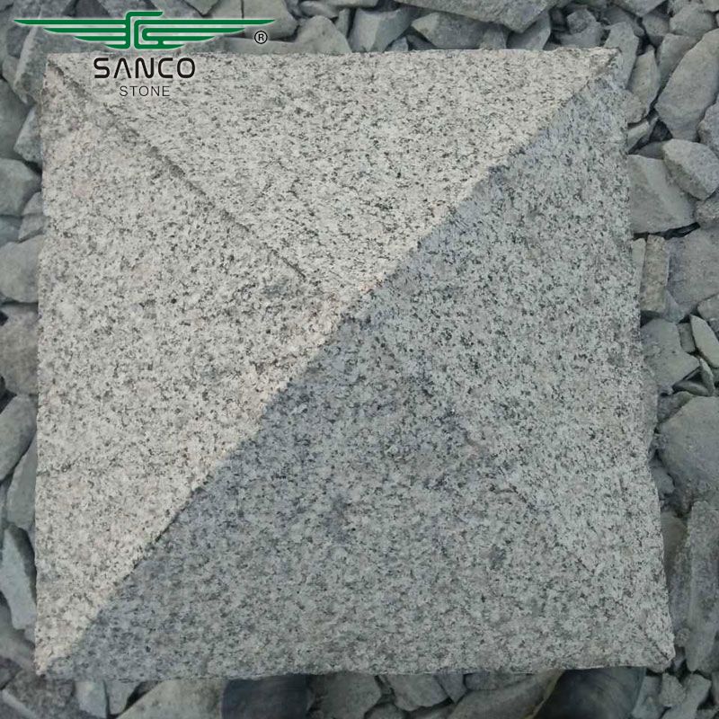 Granite Paving Car Stop Barriers Parking Stone