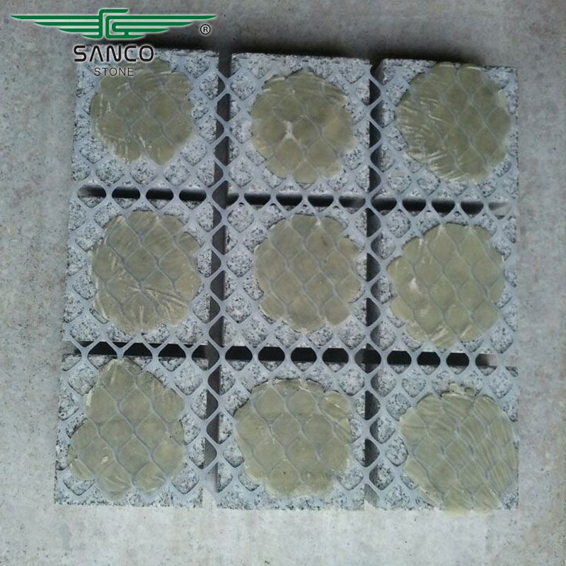 Grey Granite Garden Paving Stone Mesh