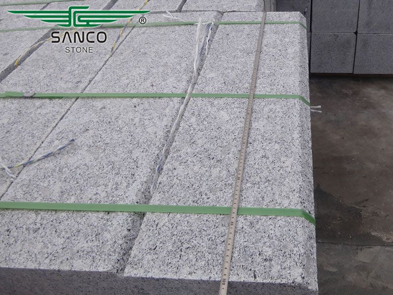 Grey Granite Block Curb for Italy