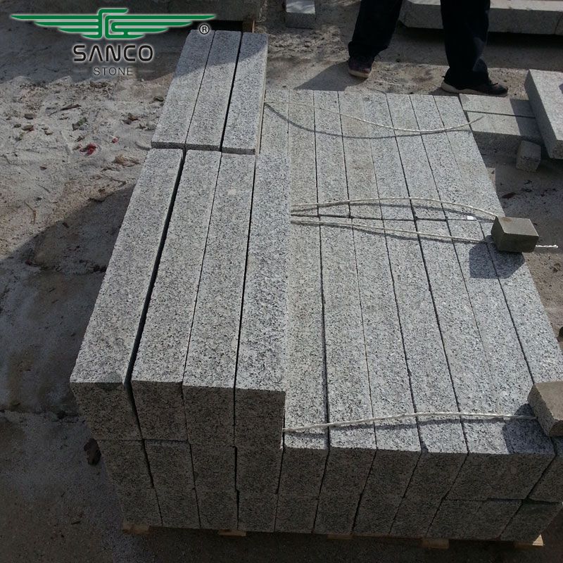 Light Grey Granite Curbing For Sale