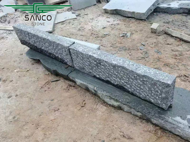 Dark Grey Granit Bordstein Popular in Europe