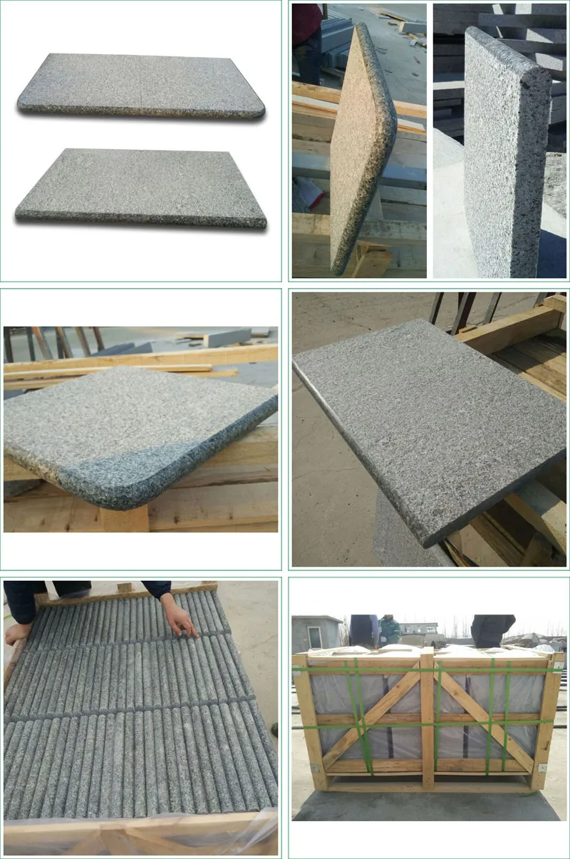 Diamond Dark Grey Granite Pool Coping Stone