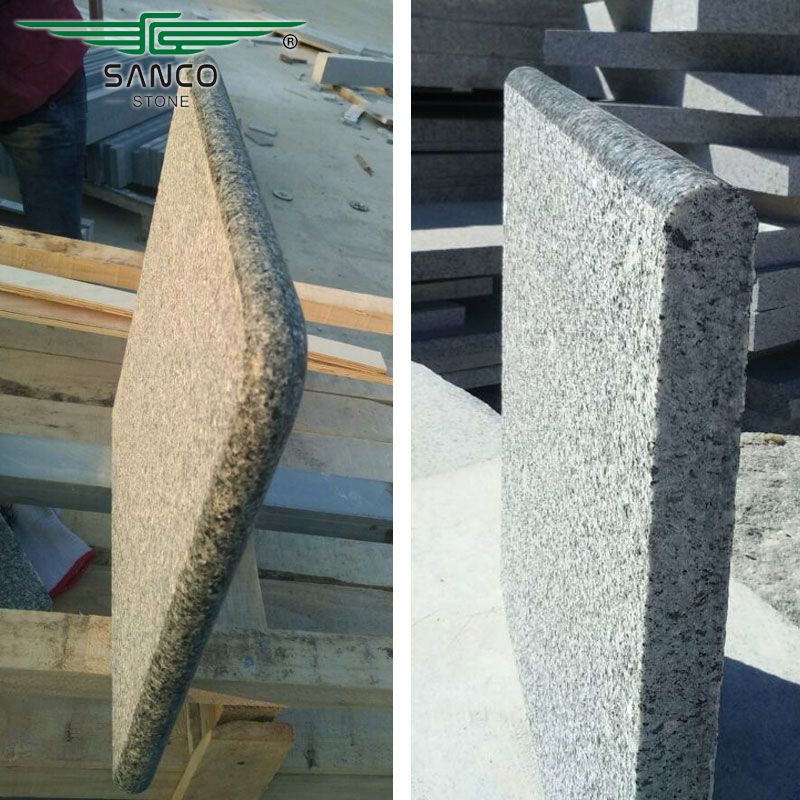 Diamond Dark Grey Granite Pool Coping Stone