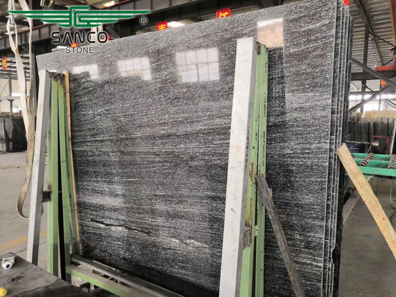 Fantasy Grey Gangsaw Granite Slabs