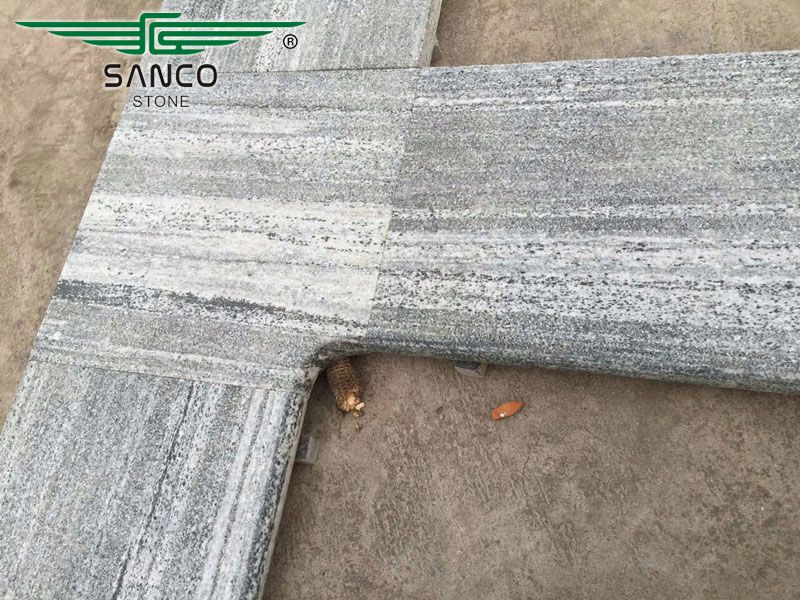 Negro Santiago Grey Granite Pool Coping