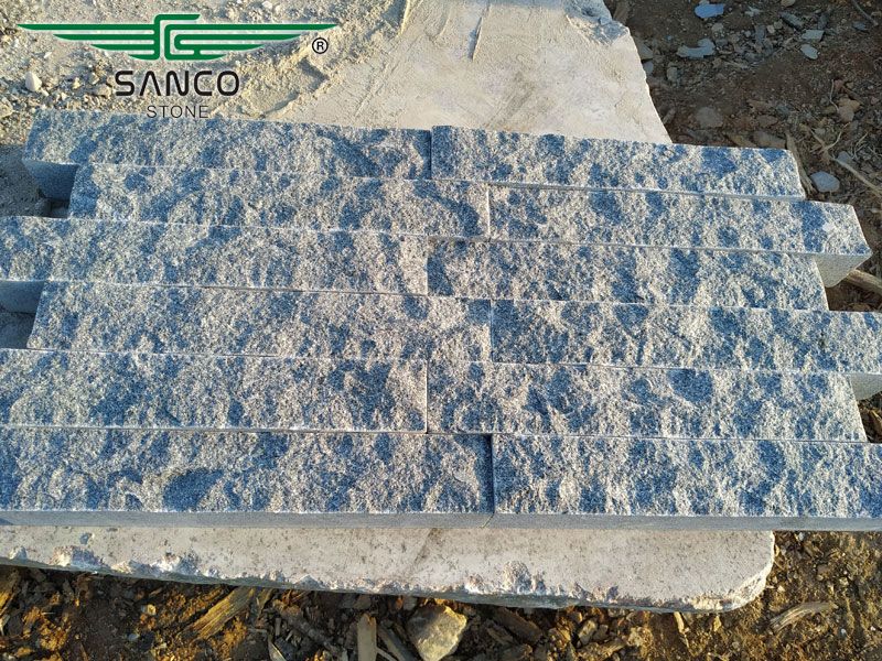 Blocs muraux en granit foncé G654 Padang