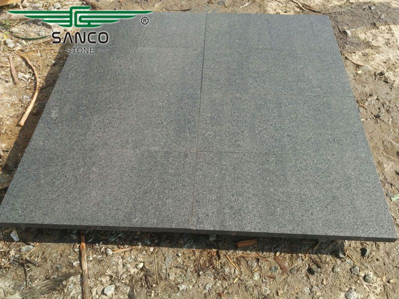 Authentic G654 Granite Flamed Tiles for Paves