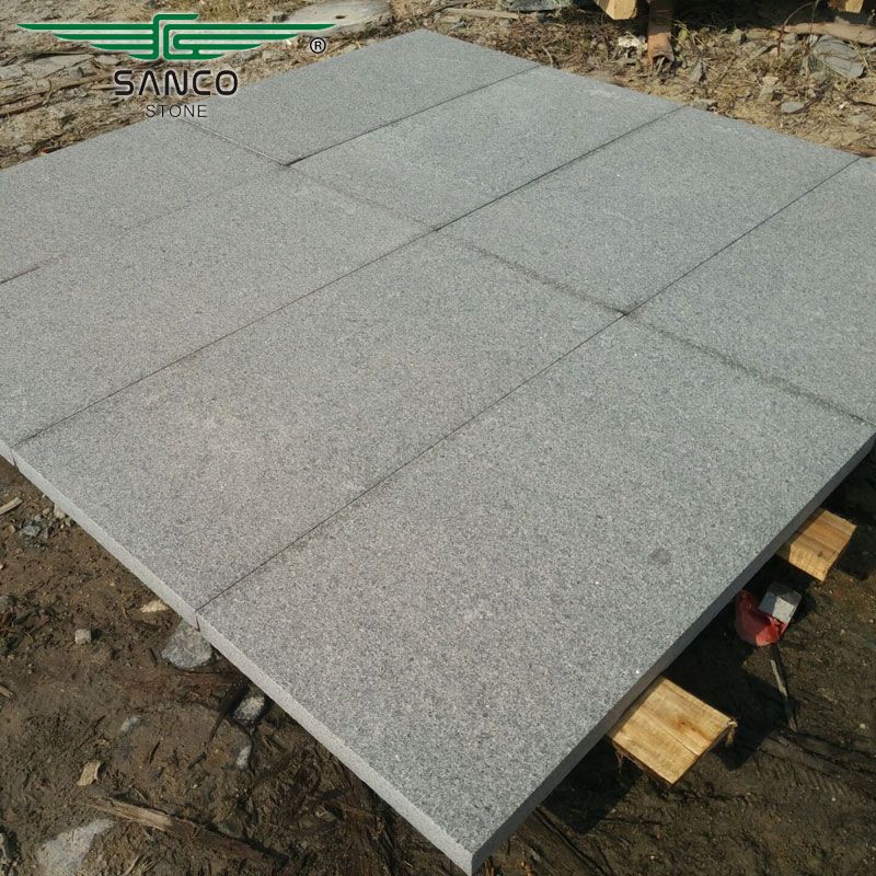 Authentic G654 Granite Flamed Tiles for Paves