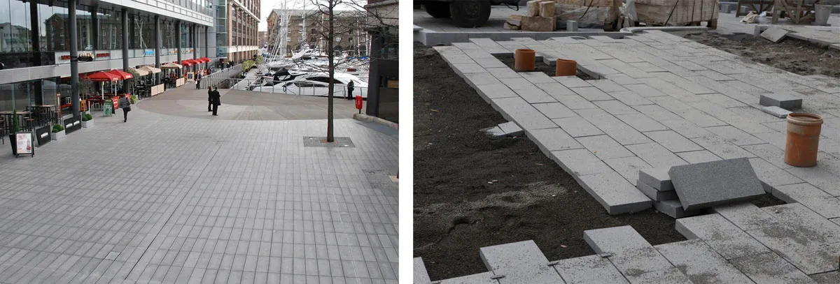 Case of G654 Square Pavement in Poland