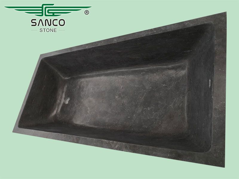 Chinese Blue Limestone Bathtub