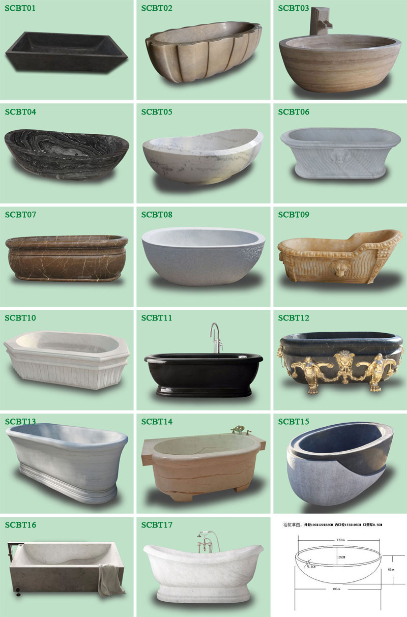 Cultured Marble Bathtub