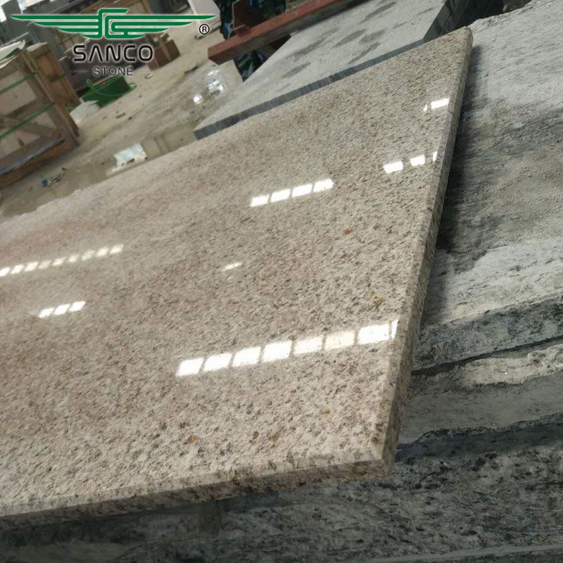 China Light Beige Granite Stone Stairs