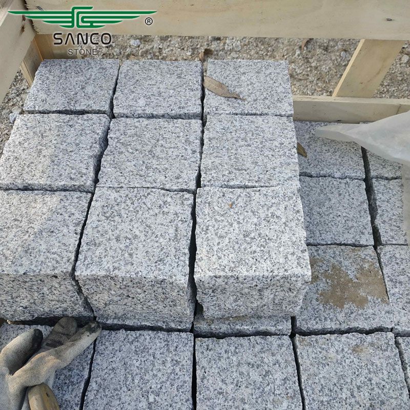 Cheap Paver Stones Light Grey Granite