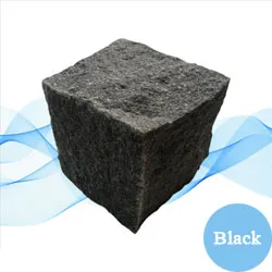 Medium Grey Granite Cobbles, Cube Stones