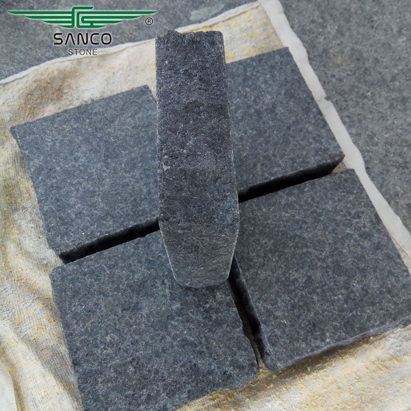 Natural Black Stone Paving Slabs