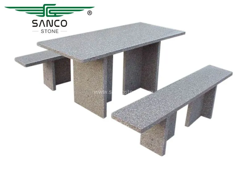 Cheap Natural Granite Garden Bench