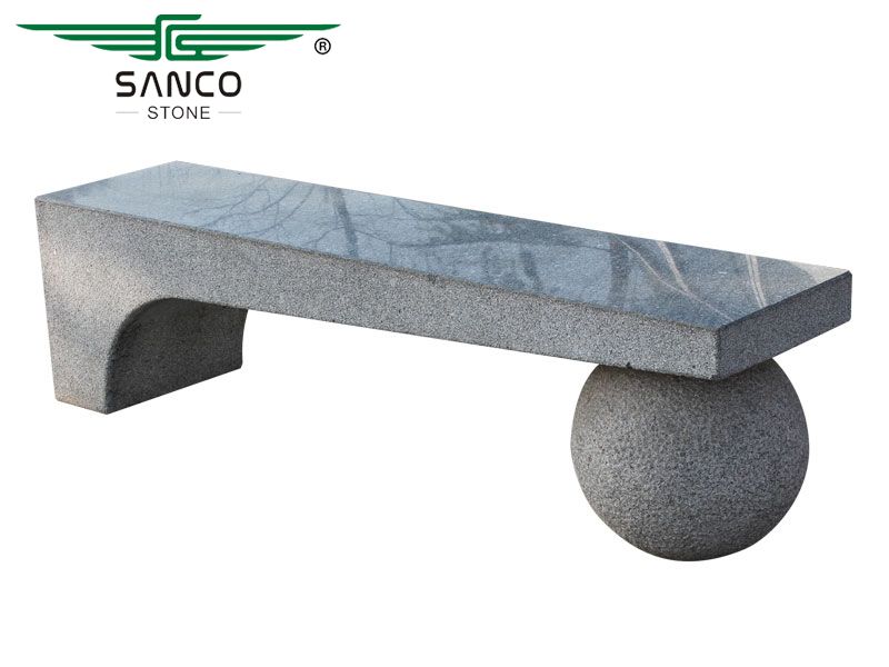 Outdoor garden granite bench wholesale