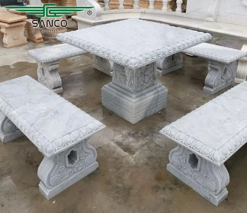 Garden Furniture Table Set Outdoor Bench Table