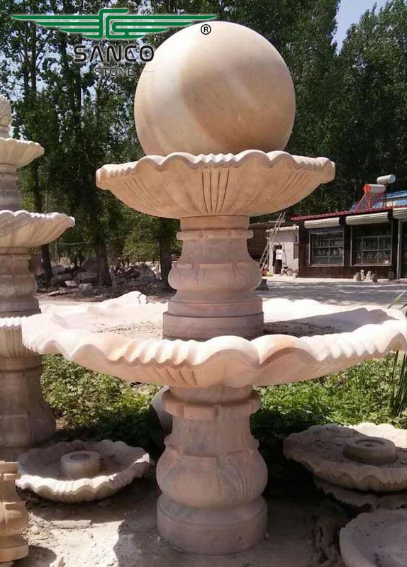 Garden Floating Sphere Fountain