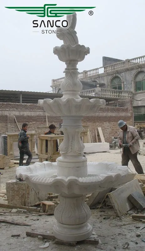 Freestanding Marble Patio Fountains