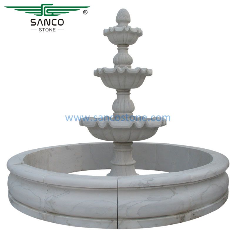 Stone Fountain for Front Yard Decoration