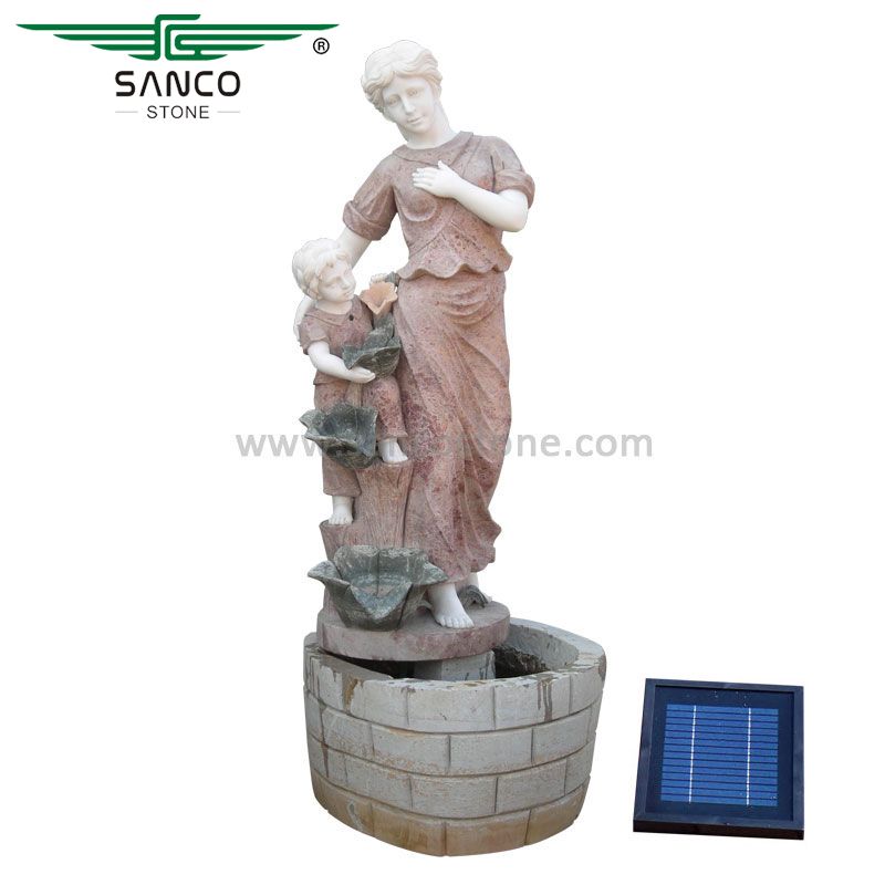 Outdoor Garden Solar Water Feature