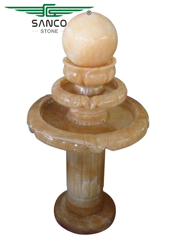 Onyx Indoor Fountain Rolling Ball Fountain